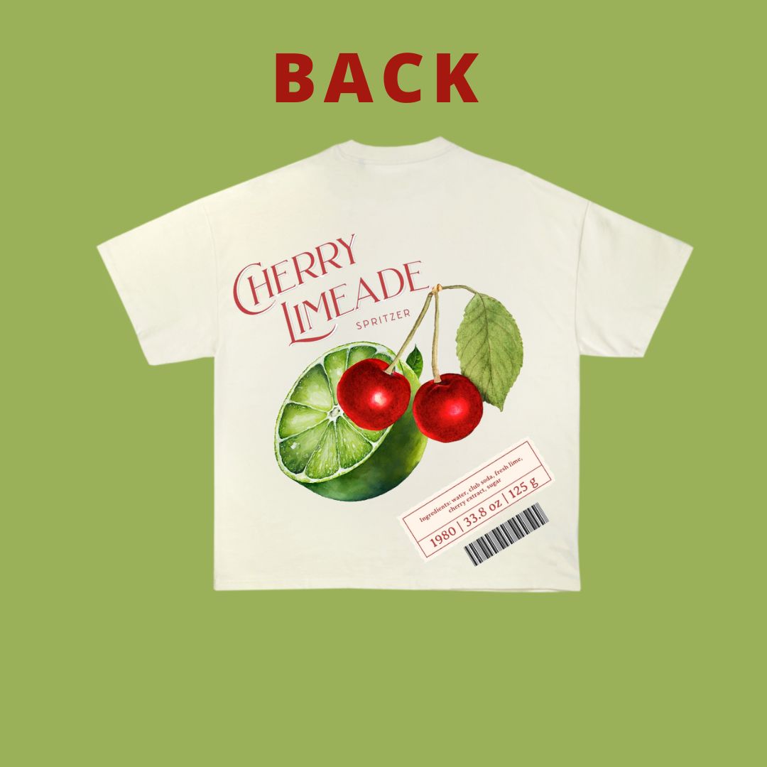 Cherry Limeade Spritzer tee